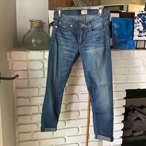 Hudson Jeans Super Skinny Harkin Crop Cuff. Sz 27.